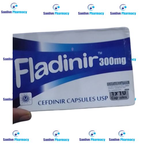 Fladinir 300mg (Cefdinir Capsules)